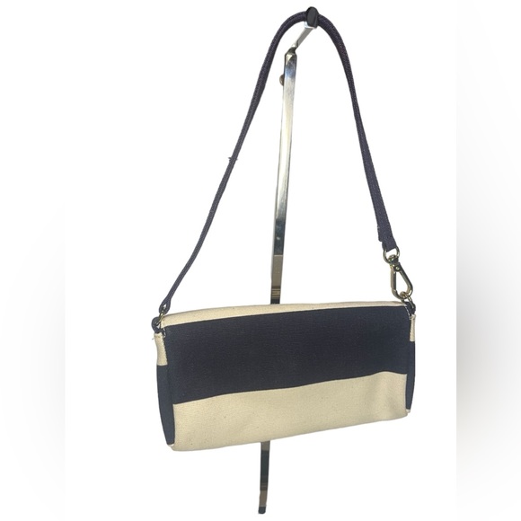 Tommy Hilfiger Blue & White Canvas Wristlet - Picture 5 of 8